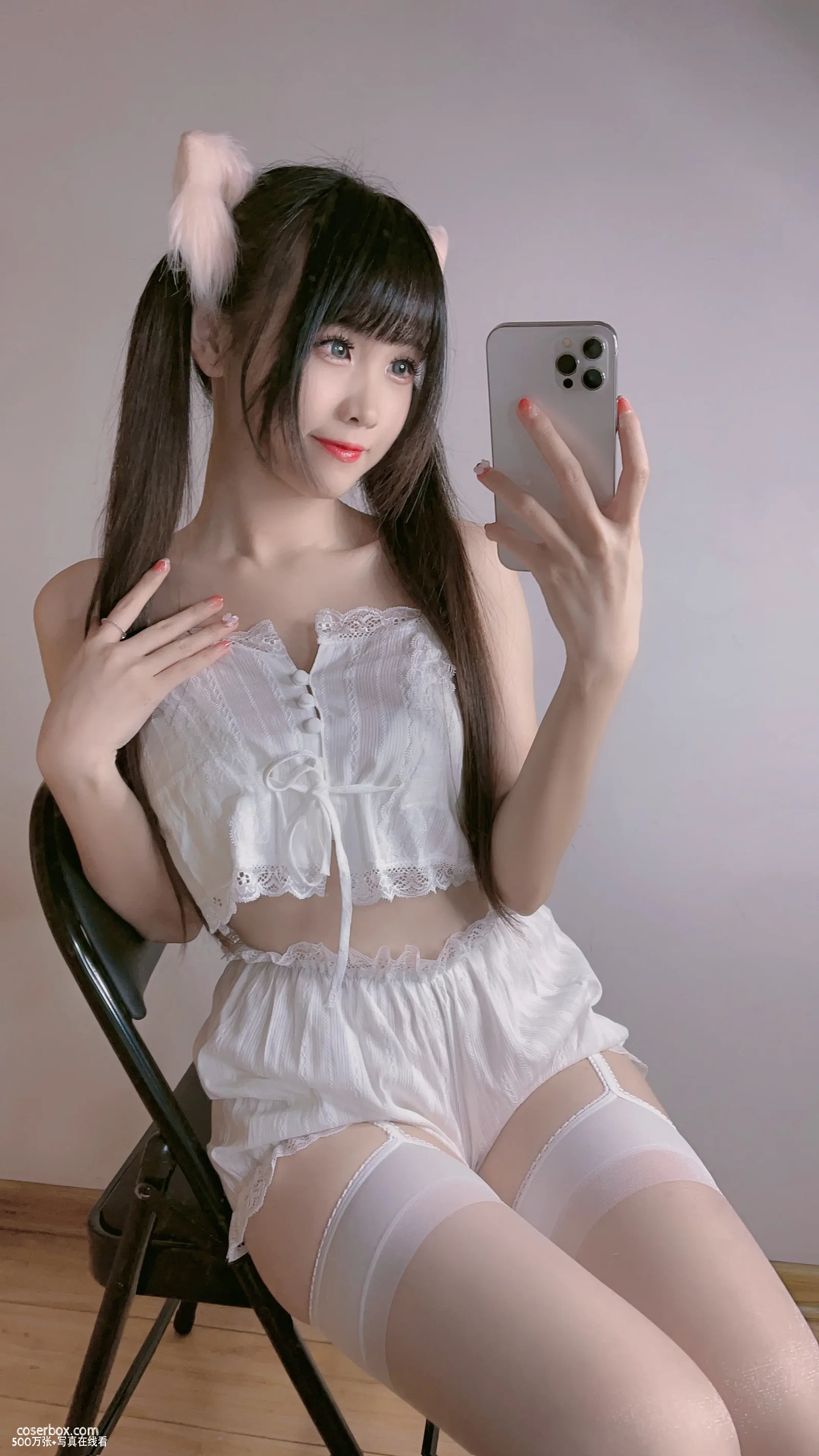 miko酱ww 2024.05.31 自拍系列mikoの白丝01 - 在线看可下载原图