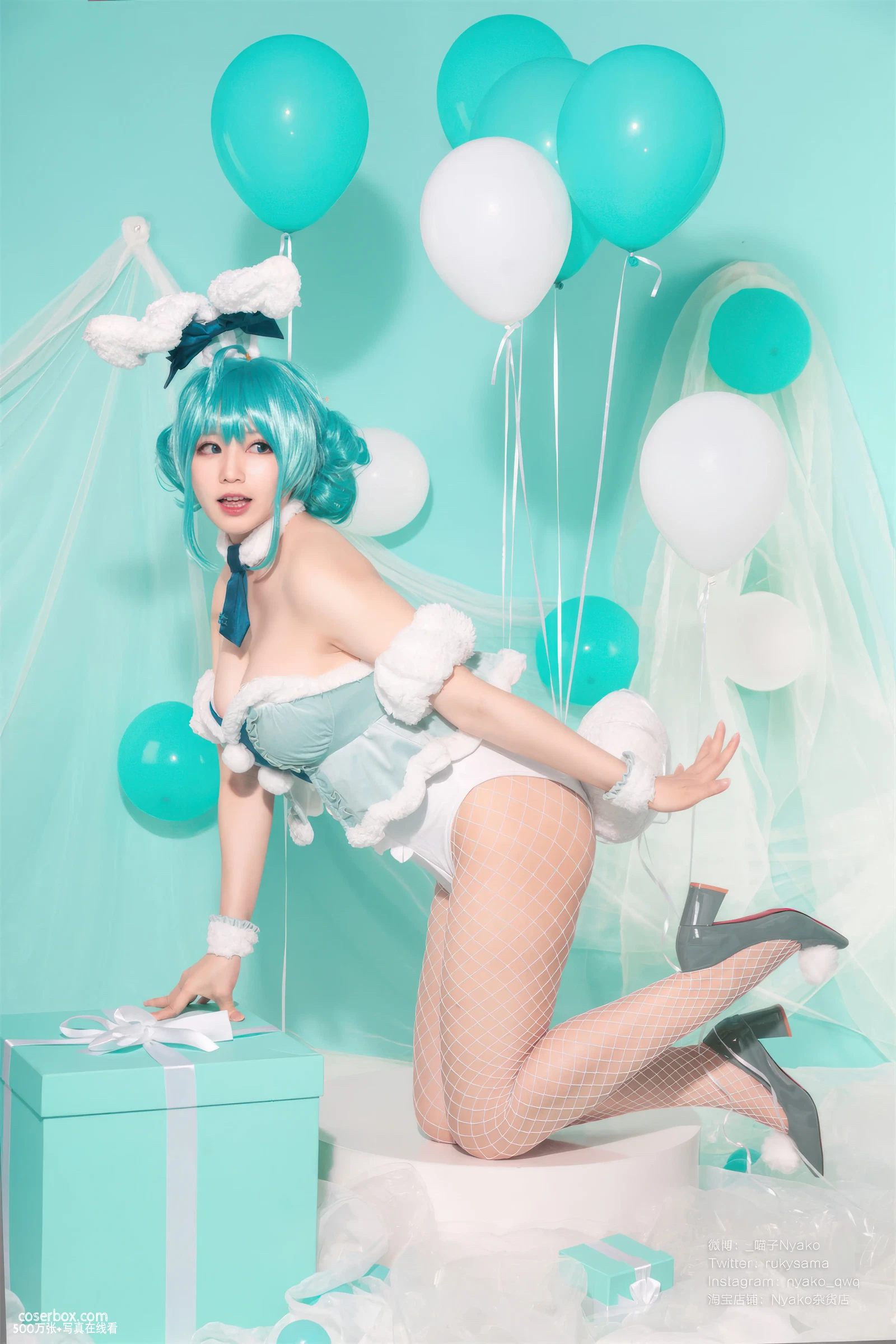 Nyako喵子 2024.06.01 初音白兔 - 在线看可下载原图