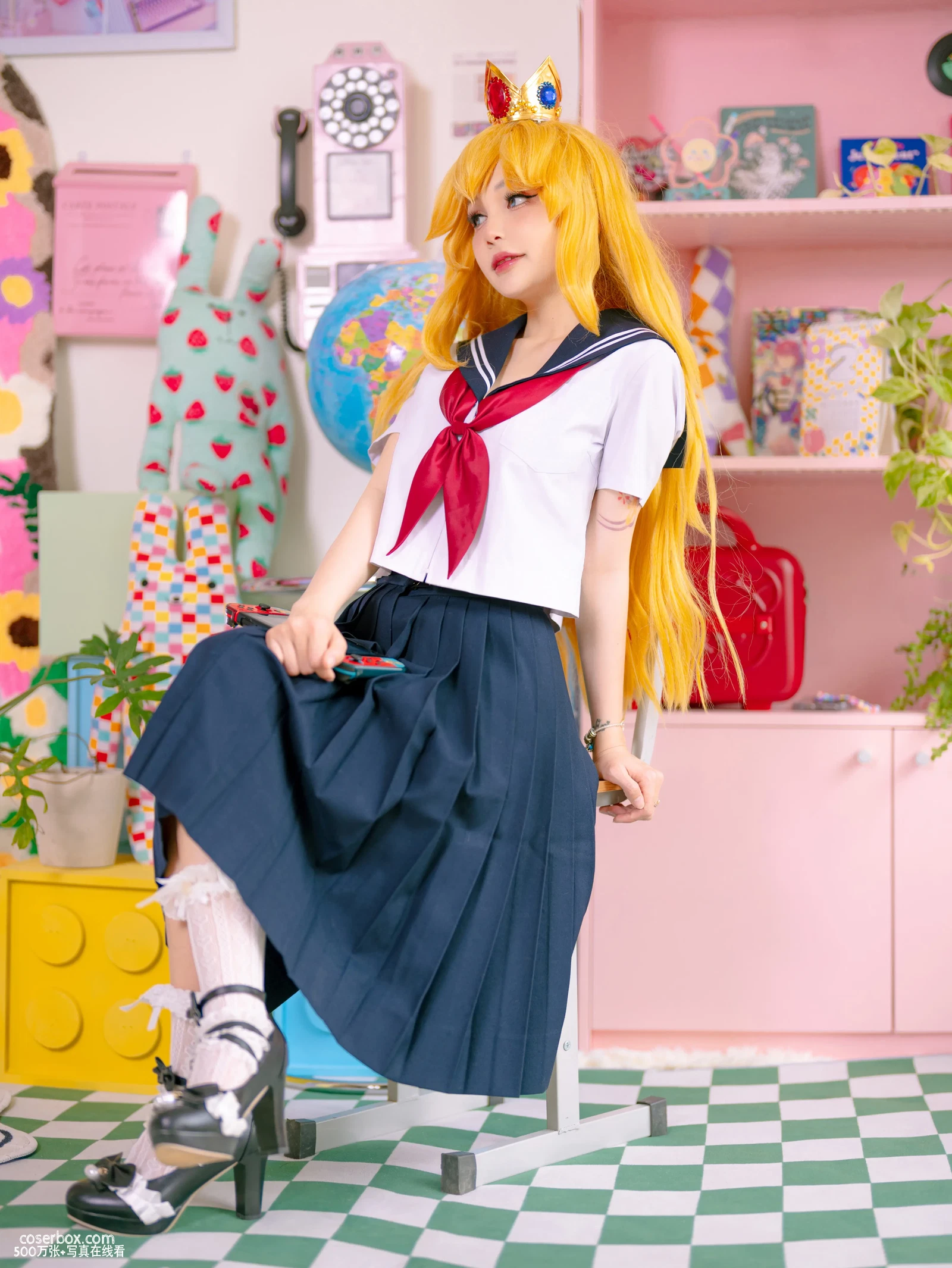 Joyce Lin2x 2024.06.01 Peach School Girl 蜜桃女孩 - 在线看可下载原图