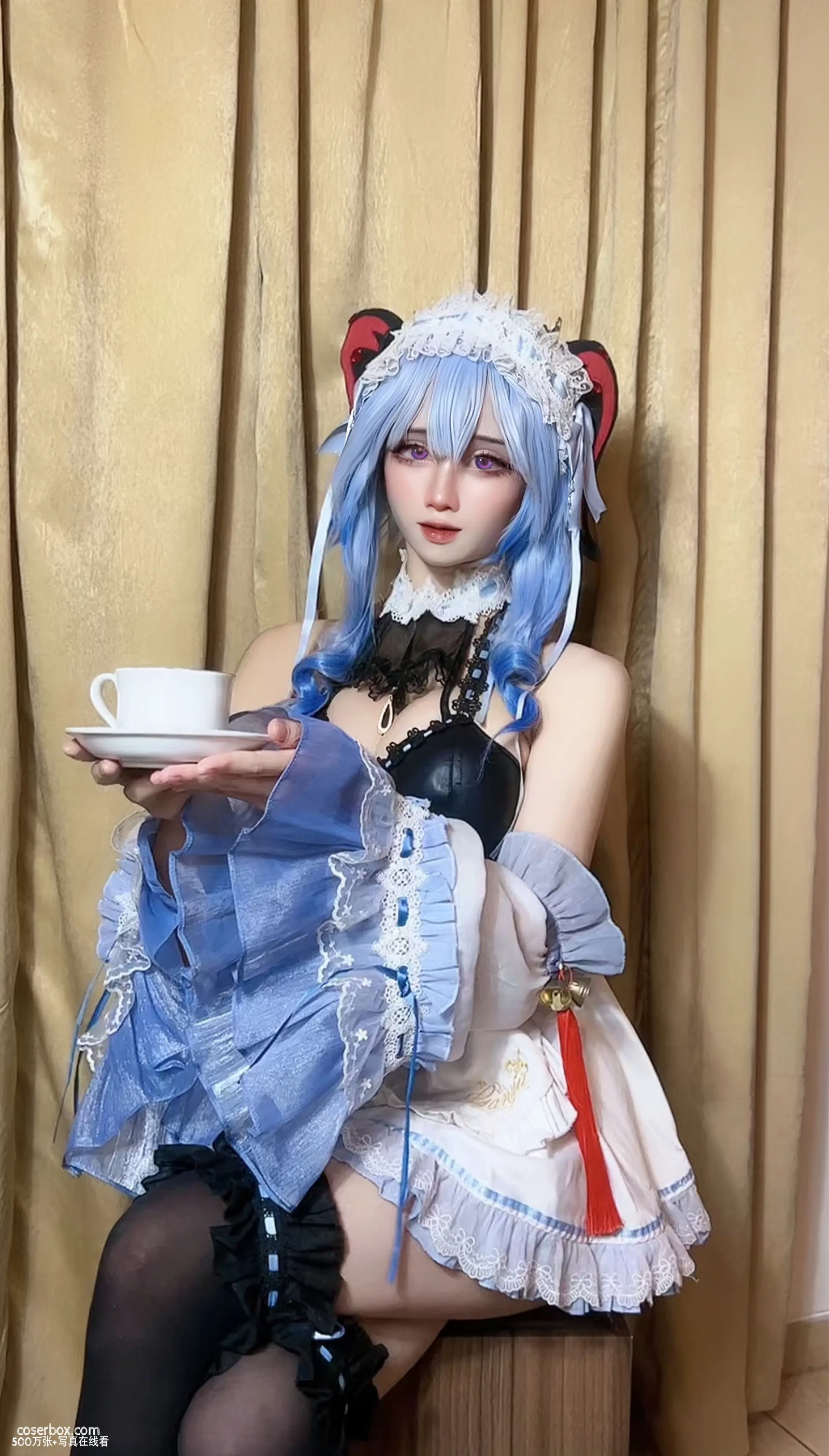 Ming Sun Ha 2024.06.17 Ganyu Maid 甘雨女仆 - 在线看可下载原图