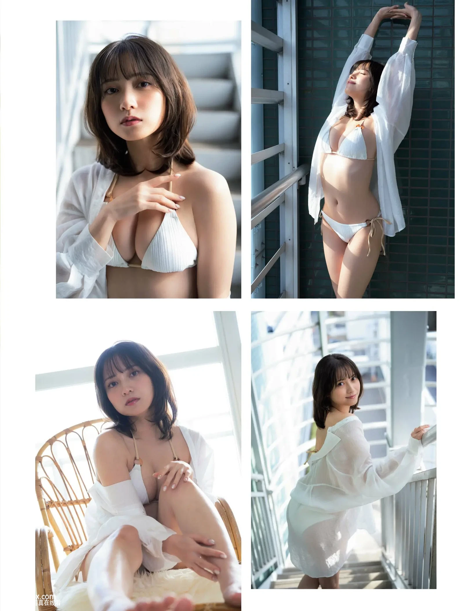 Weekly 2024.06.25 桃月梨子 名取くるみ 彩月七緒 - 在线看可下载原图