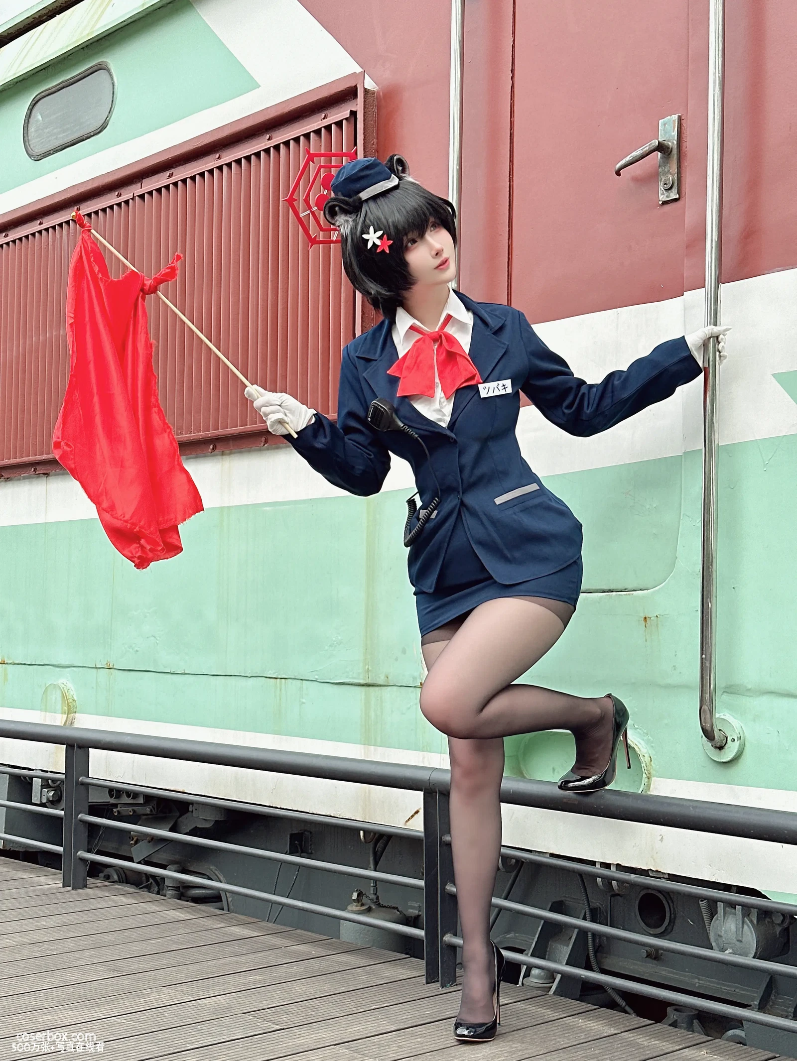 Rioko凉凉子(肉扣热热子) 2024.08.2 蔚蓝档案椿导游 - 在线看可下载原图