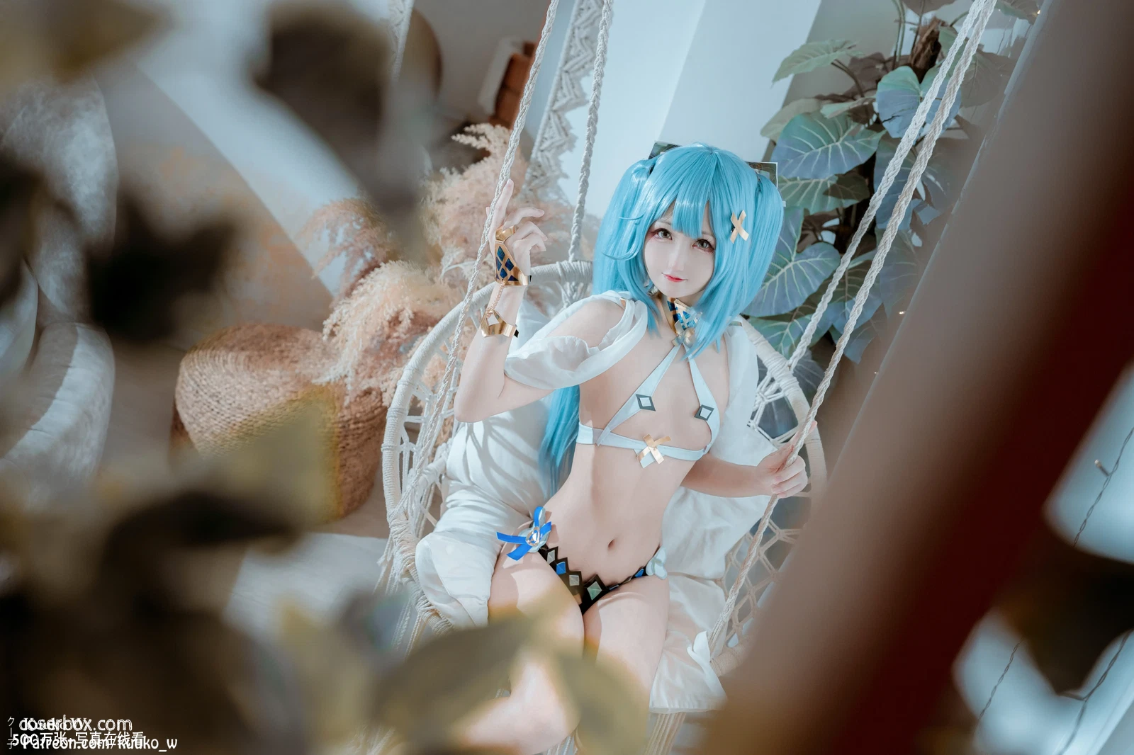 KuukoW 2024.09.18 Faruzan Lingerie 原神法露珊 - 在线看可下载原图