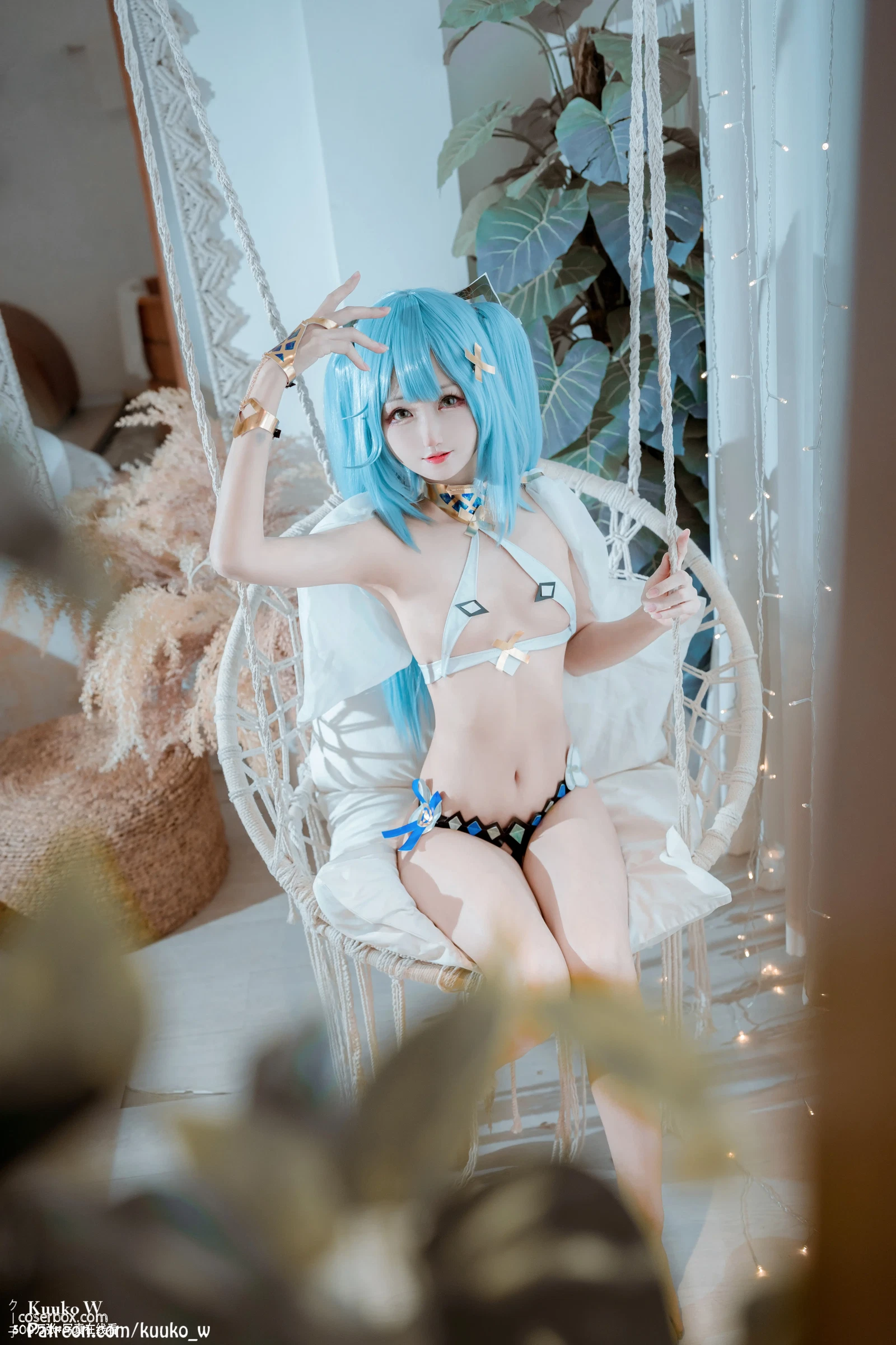 KuukoW 2024.09.18 Faruzan Lingerie 原神法露珊 - 在线看可下载原图