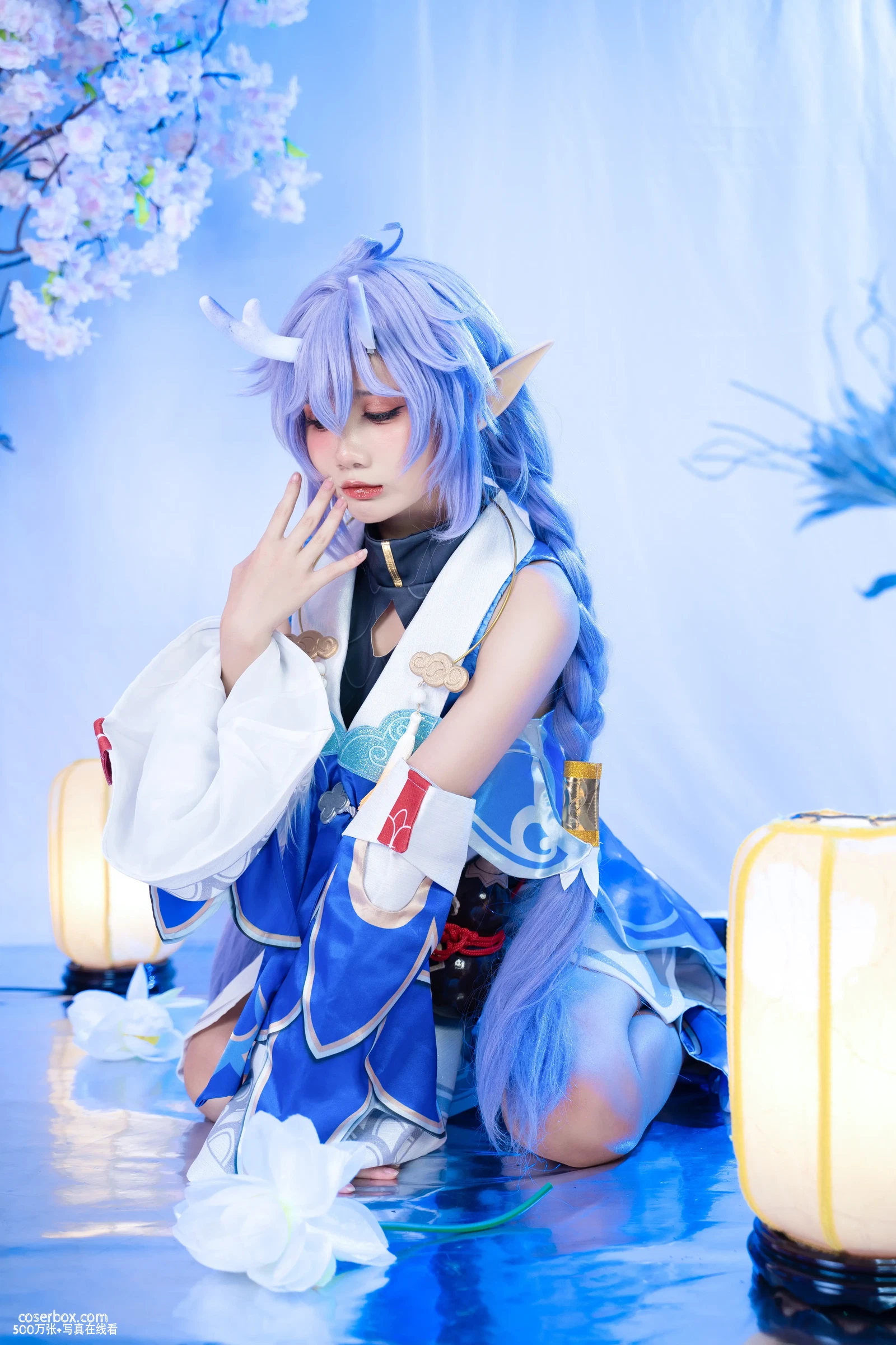 PoppaChan 2024.10.06 Bailu HonkaiStar Rail 白鹿 - 在线看可下载原图