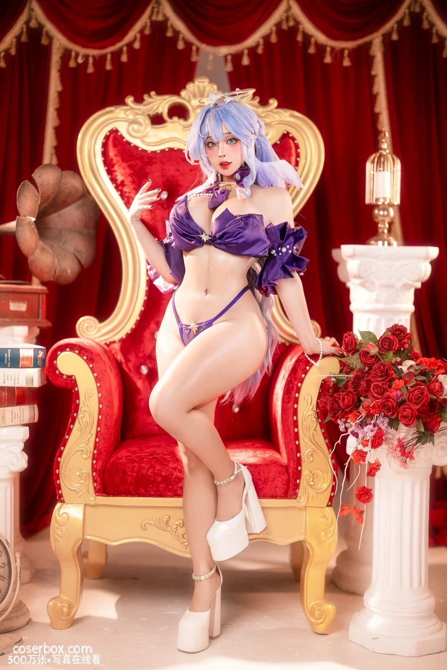 Sayo Momo 2024.10.10 Robin Lingerie 崩坏星穹铁道 罗宾 - 在线看可下载原图