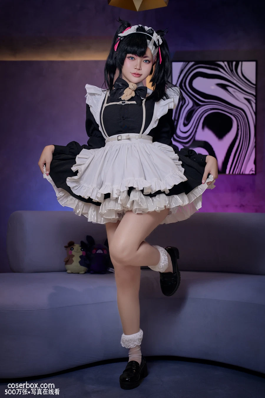 ZinieQ 2024.10.17 Marnie Maid 宝可梦剑盾 玛俐 - 在线看可下载原图