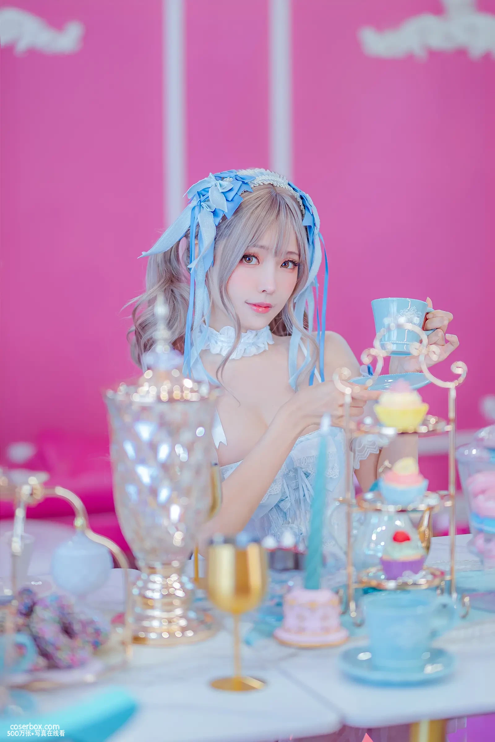 ElyEE子 2024.11.04 2024 July-Tier 3 B.Blue Ribbon Sweets藍絲帶甜點 - 在线看可下载原图