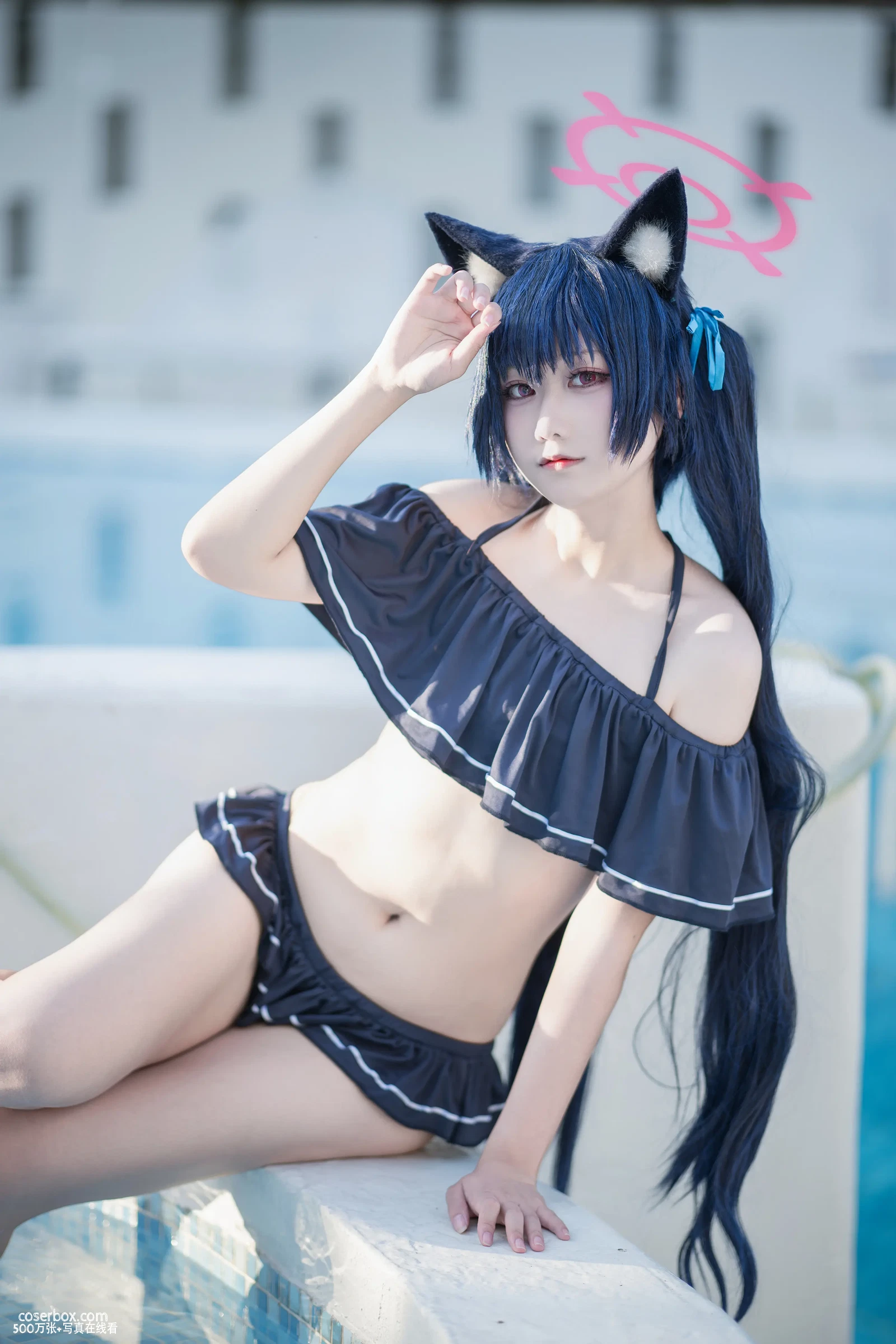 lunananya娜酱 2025.01.05 黑见芹香 泳装 - 在线看可下载原图