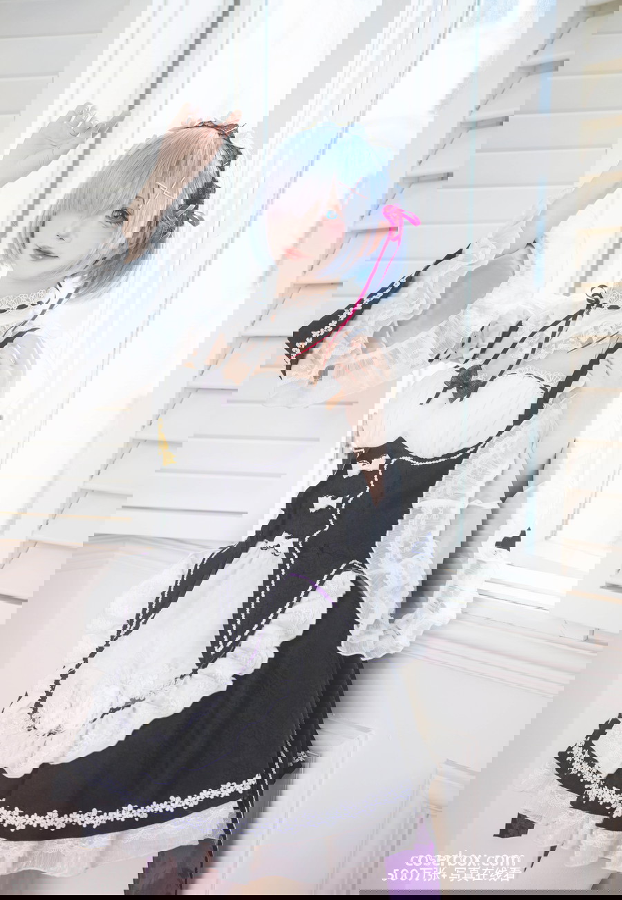 SASA小麋鹿 2024.12.16 蕾姆cos - 在线看可下载原图