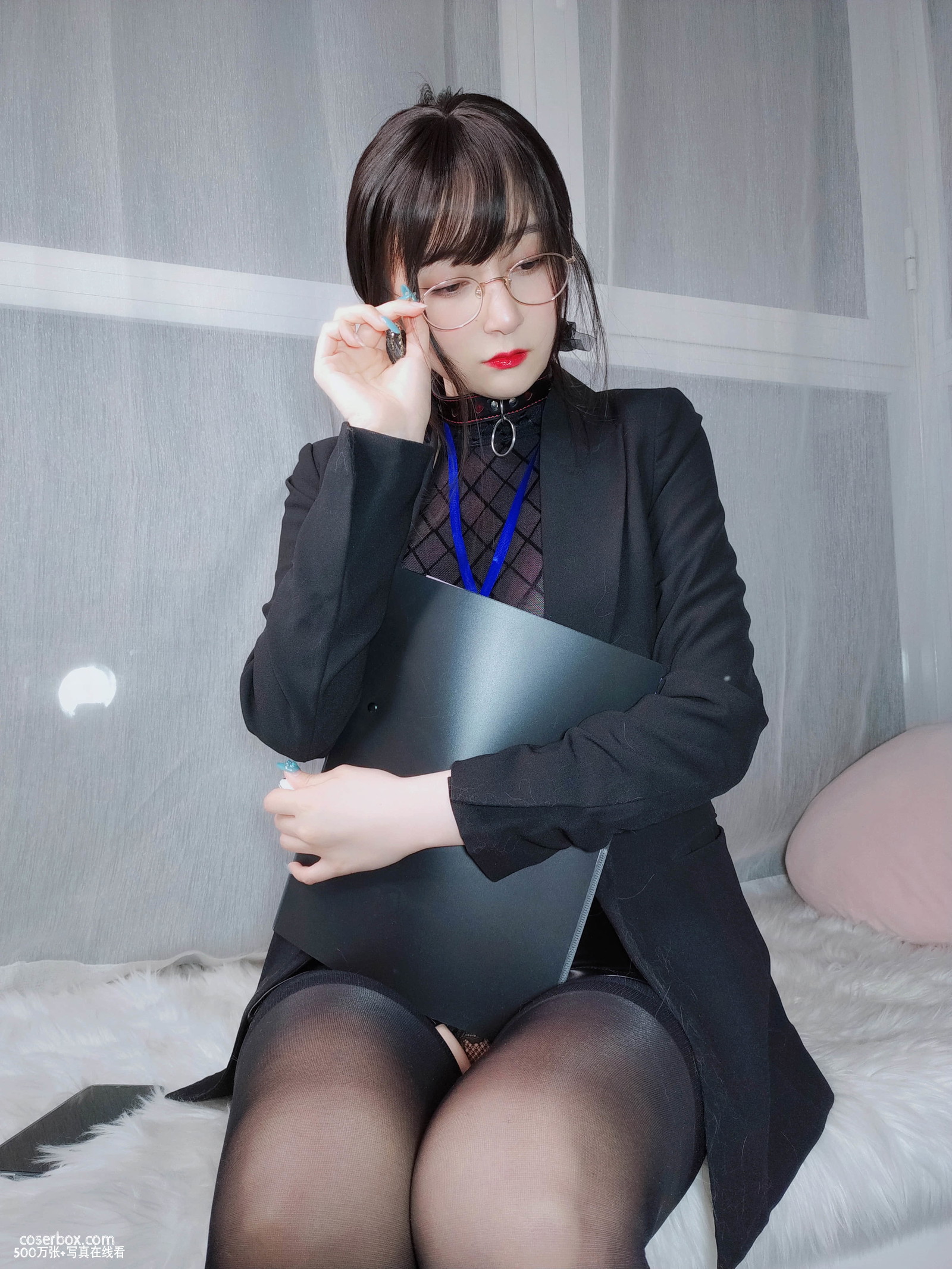 白银81 2024.12.22 自撮り Vol.57 黑丝情趣 - 在线看可下载原图