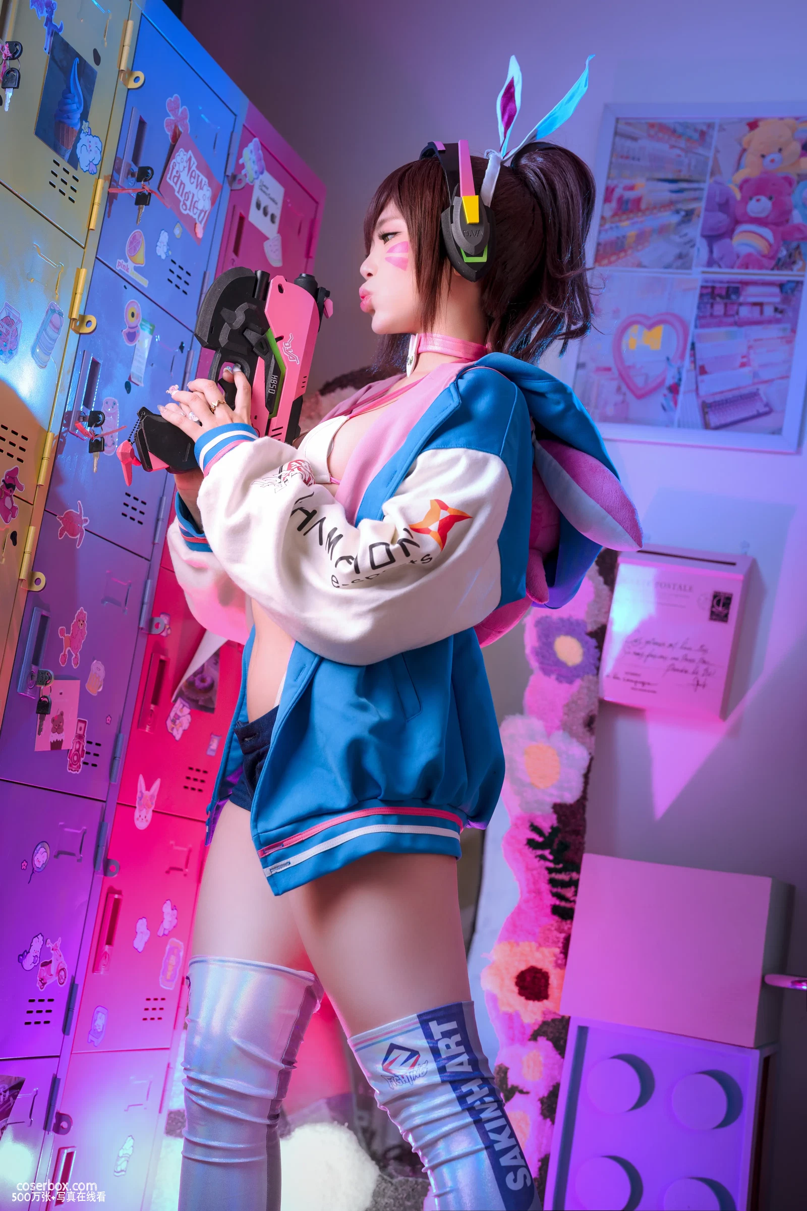 ZinieQ 2024.12.31 D.Va Sakimichan Art 守望先锋天使 - 在线看可下载原图