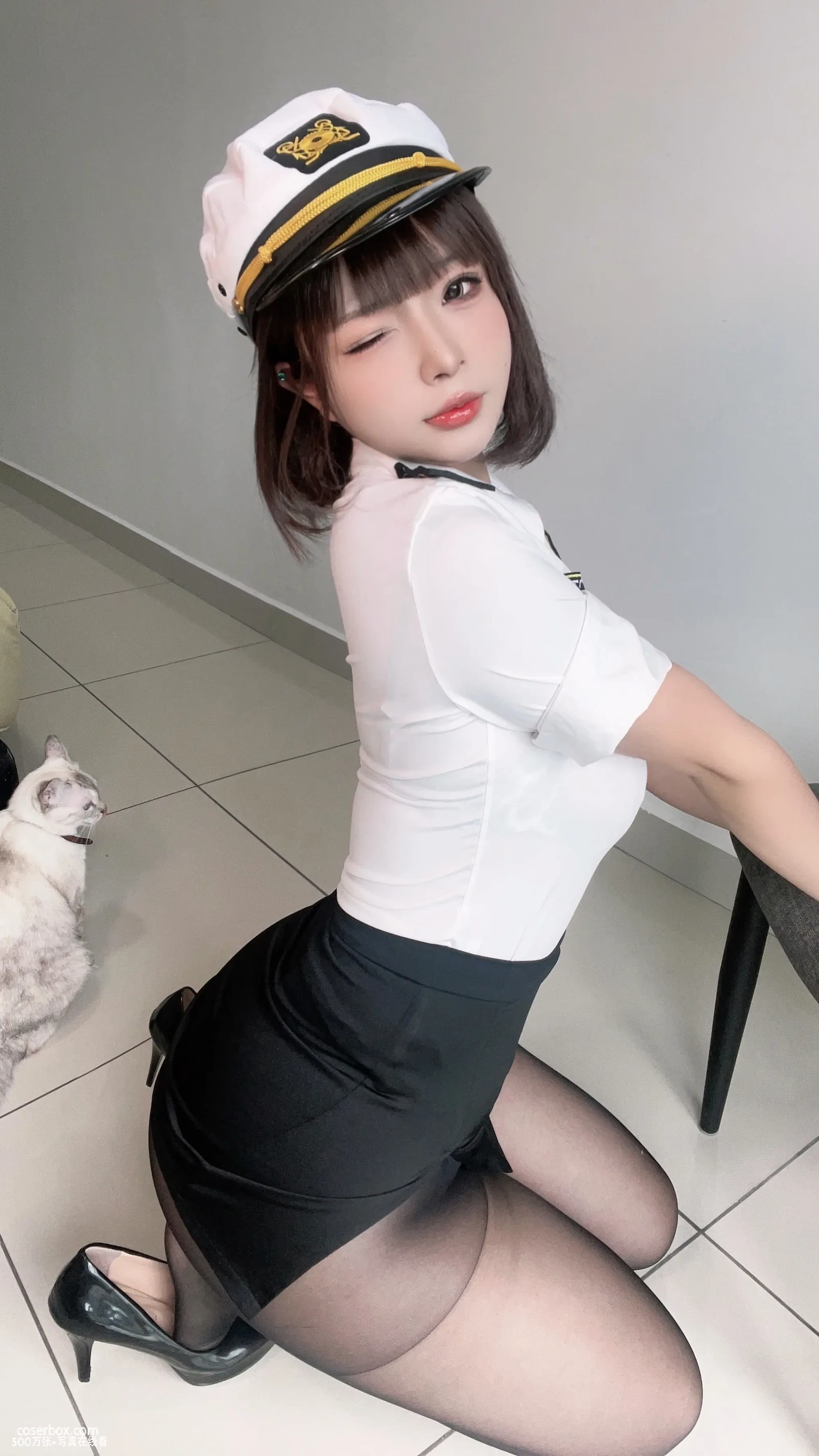 yuuhui玉汇 2025.02.14 Set B Bad Cop - 在线看可下载原图