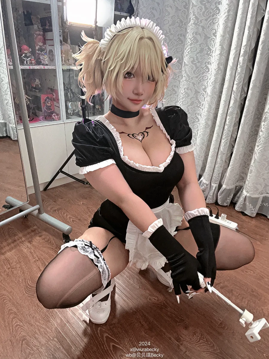 贝贝琪Becky 2025.02.14 烟烟女仆 - 在线看可下载原图