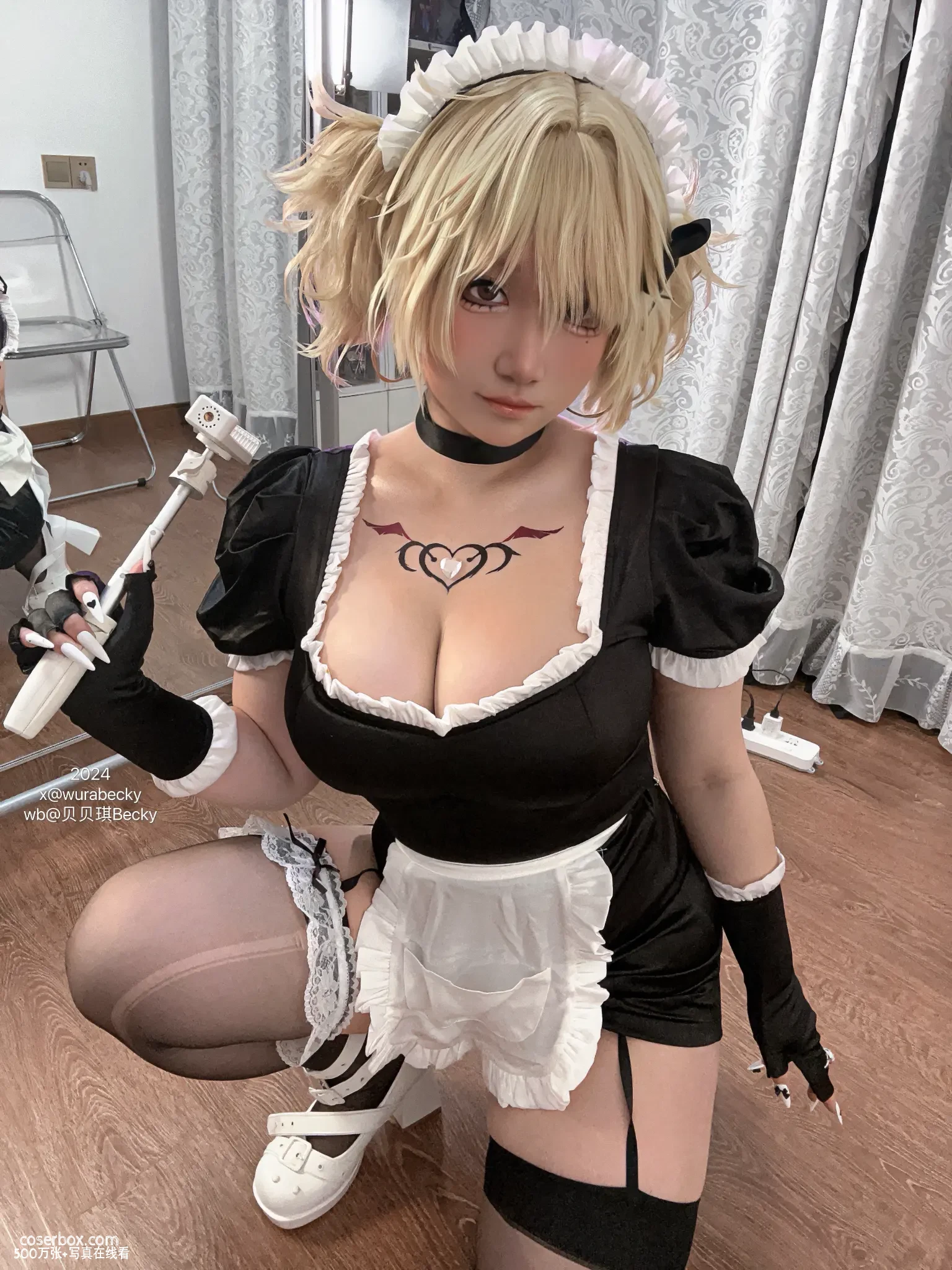 贝贝琪Becky 2025.02.14 烟烟女仆 - 在线看可下载原图