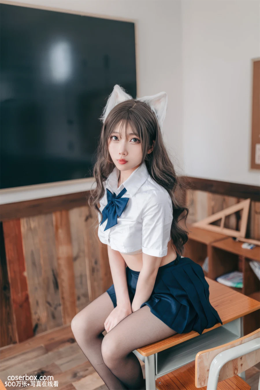 杏仁曲奇 2025.03.19 生徒会坏猫猫 - 在线看可下载原图