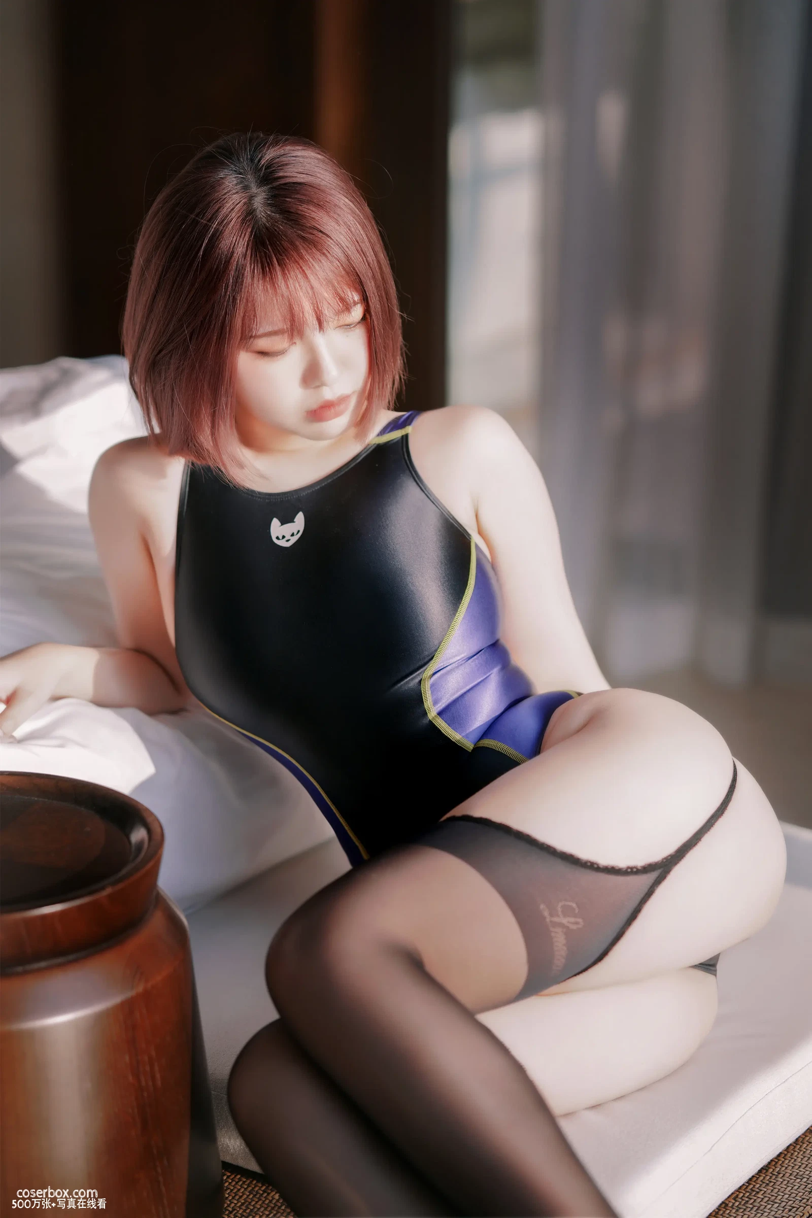 半半子 2025.03.21 競泳水着を着た彼女 - 在线看可下载原图