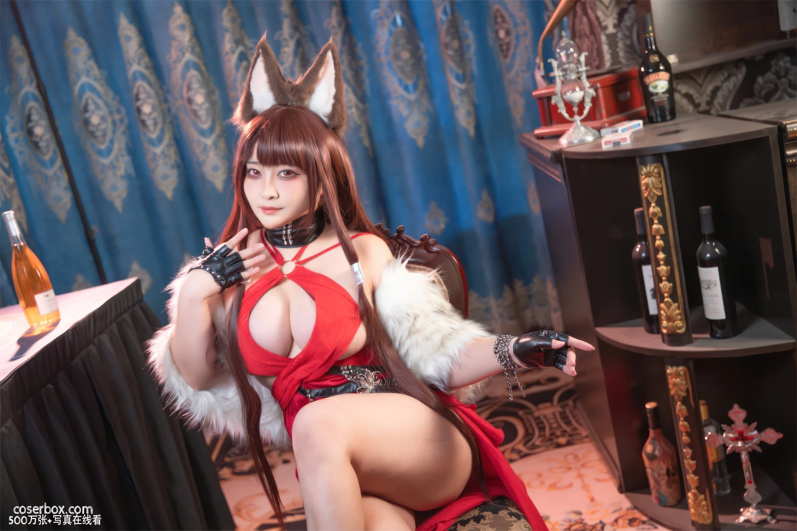 洛璃LoLiSAMA 2025.04.15 碧蓝航线 赤城 礼服 - 在线看可下载原图