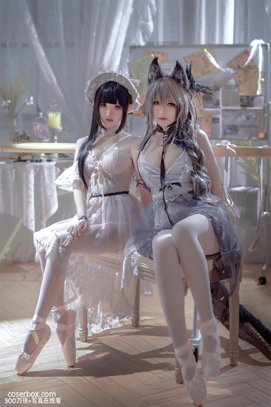 半半子 2025.04.18 面饼仙儿 Arknights 黑x森蚺バレエ - 在线看可下载原图