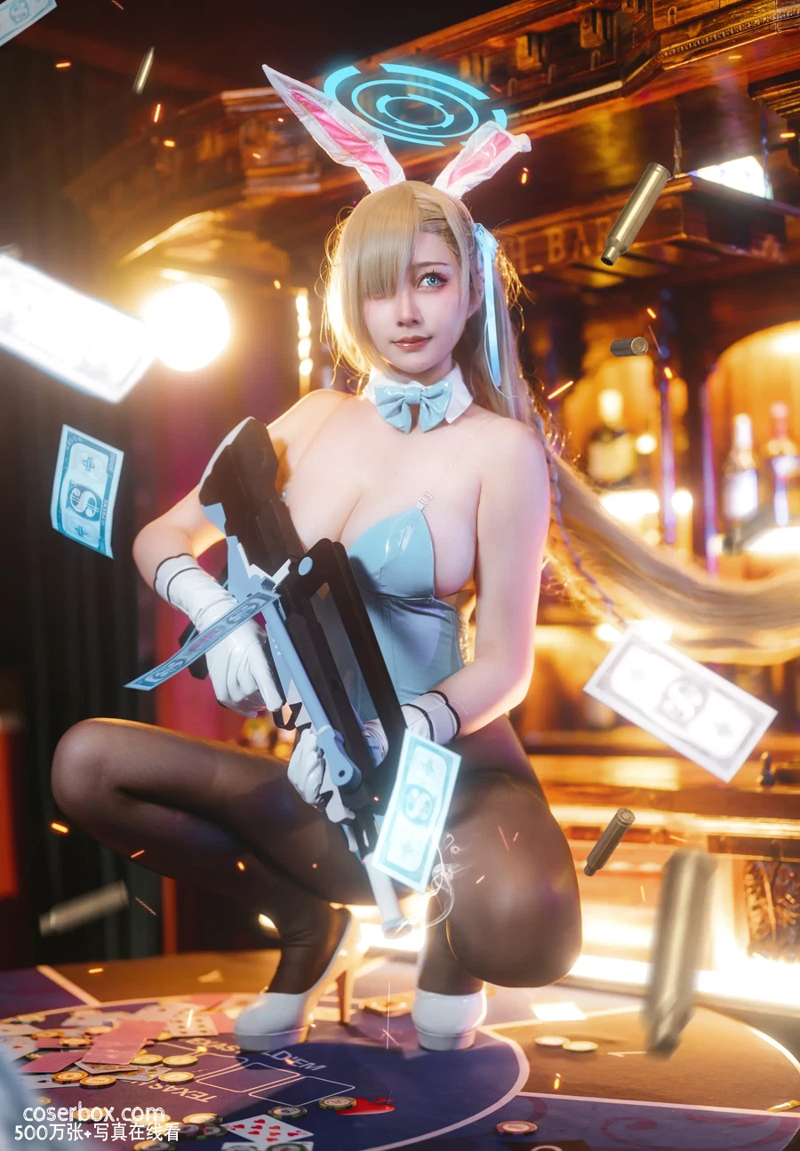 Halo_酱 2025.04.20 蔚蓝档案一之濑 兔女郎 - 在线看可下载原图