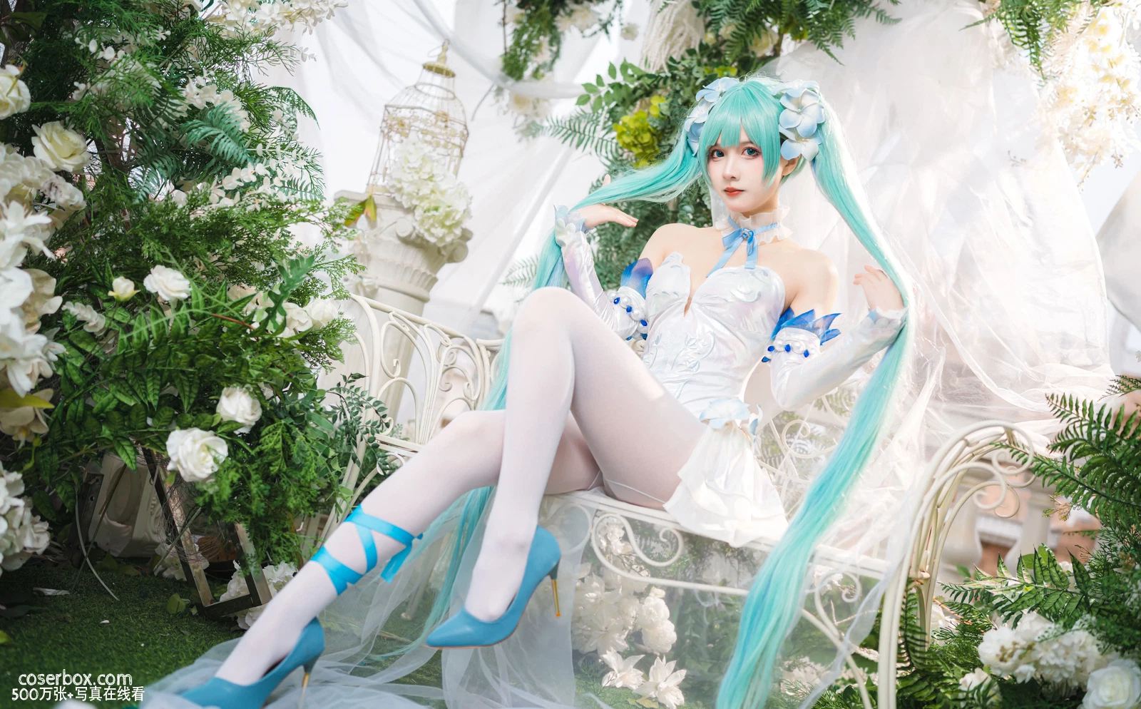 挽希 2025.05.03 miku·粉蝶花精灵 - 在线看可下载原图