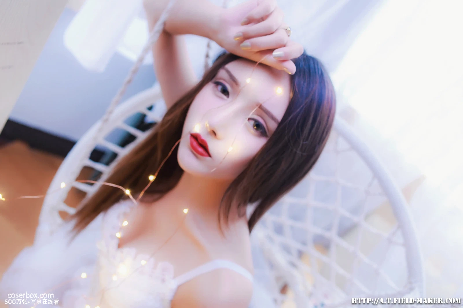 Bimilstory 2025.05.18 Dream White Corset 梦幻白色紧身胸衣 - 在线看可下载原图