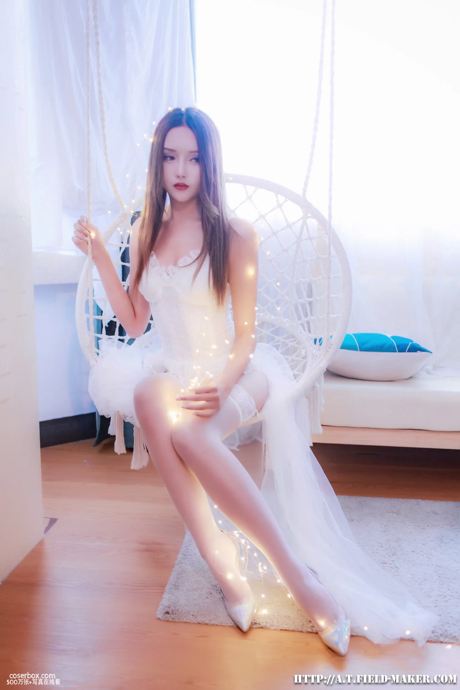 Bimilstory 2025.05.18 Dream White Corset 梦幻白色紧身胸衣 - 在线看可下载原图