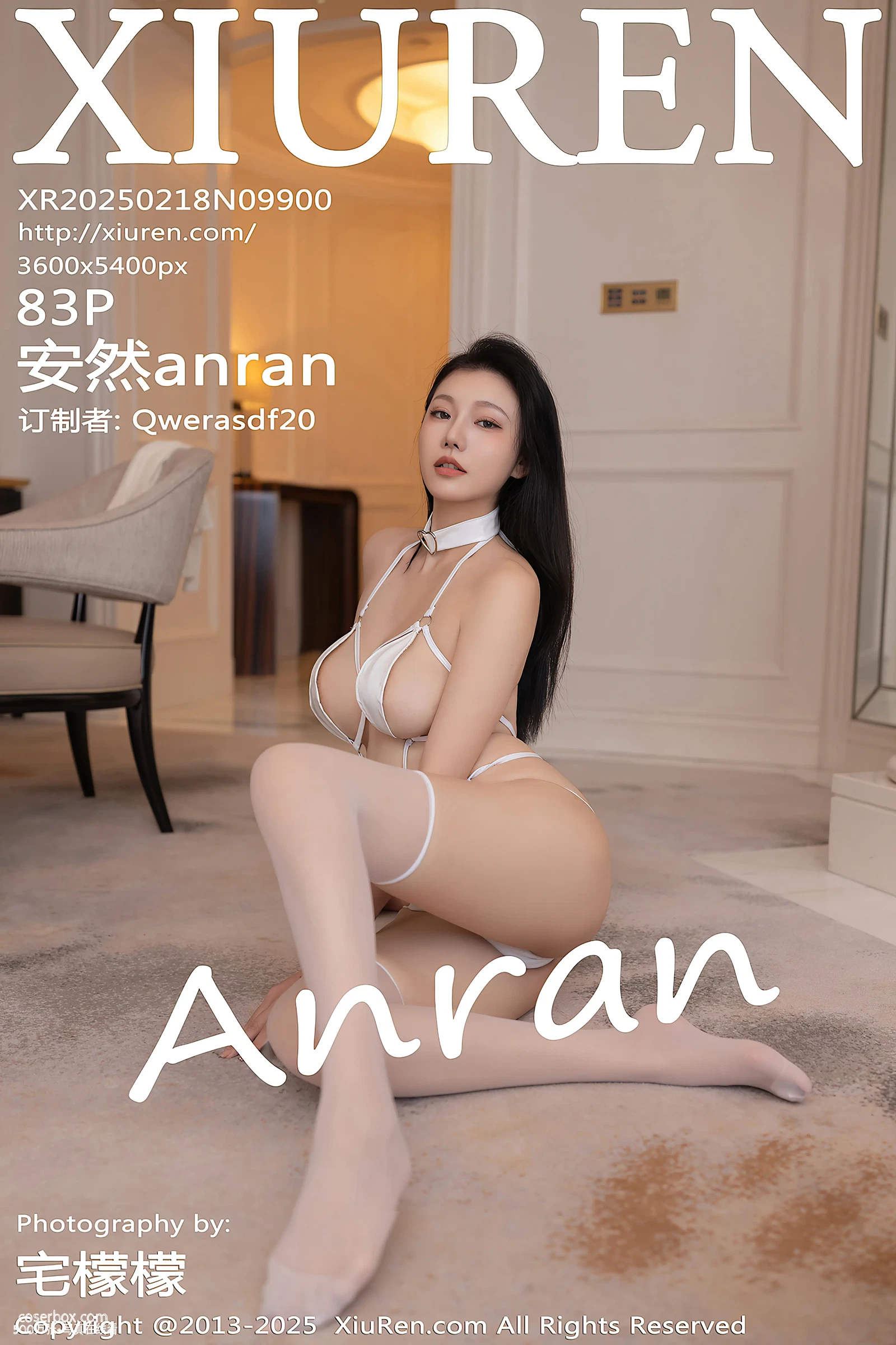 XiuRen秀人网 2025.02.18 NO.9900 安然anran [84P 887MB] - 在线看可下载原图