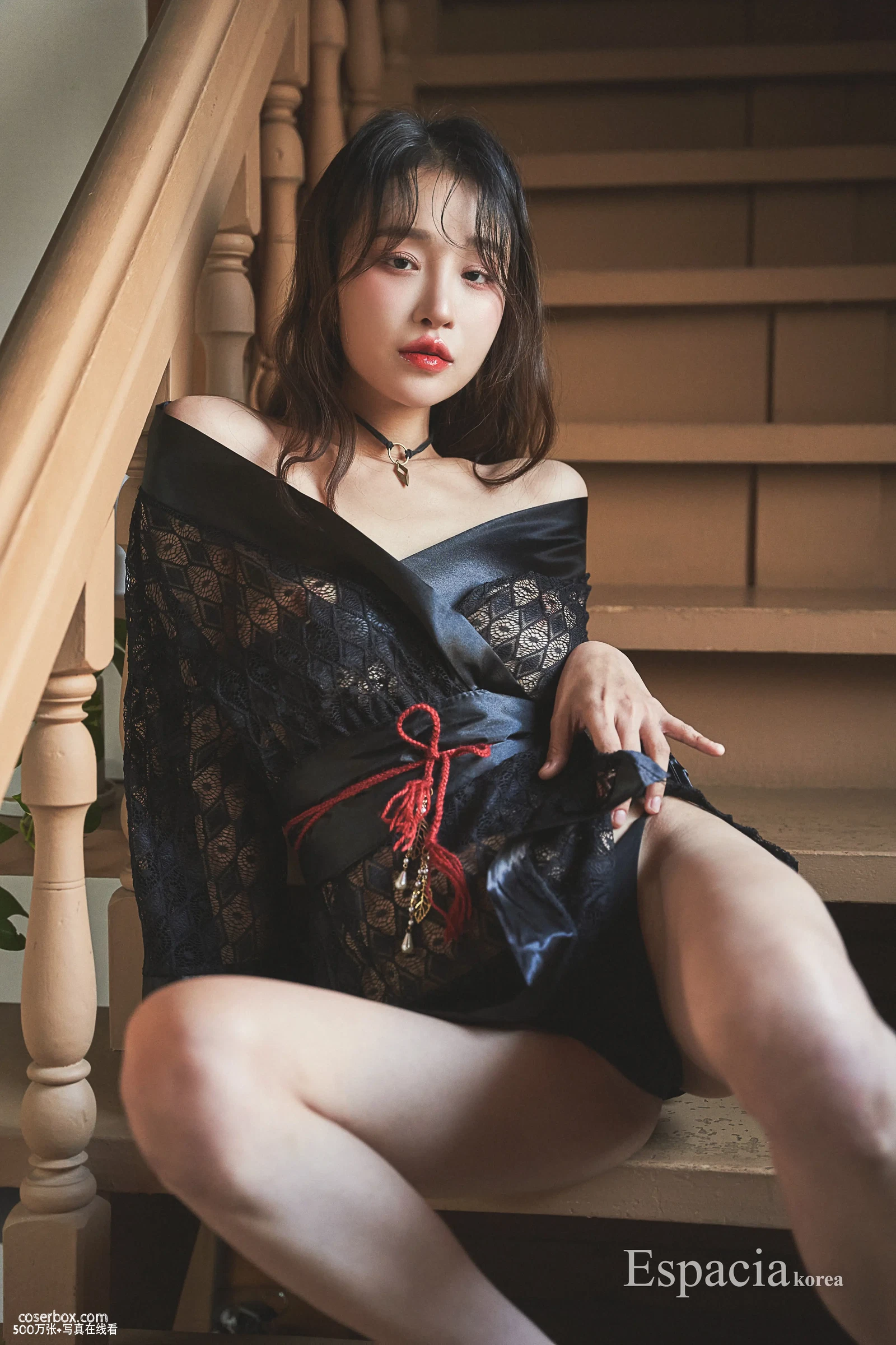 Espacia Korea 2025.06.02 EXC#123 Lee Snow 黑情束缚 - 在线看可下载原图