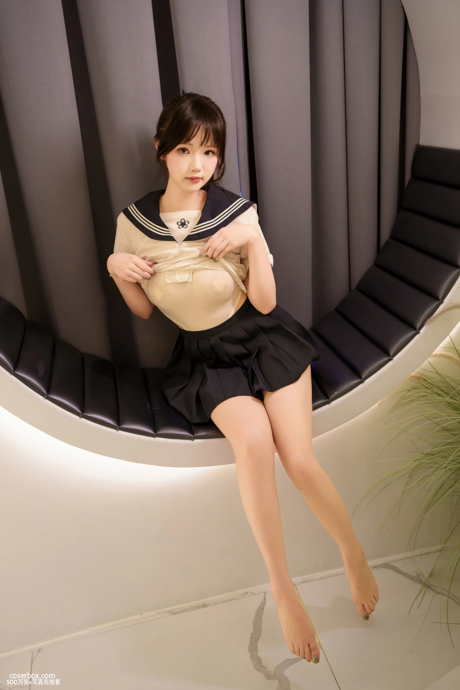 雪晴Astra 2025.07.27 牛奶丝透明黏滑体操服 - 在线看可下载原图