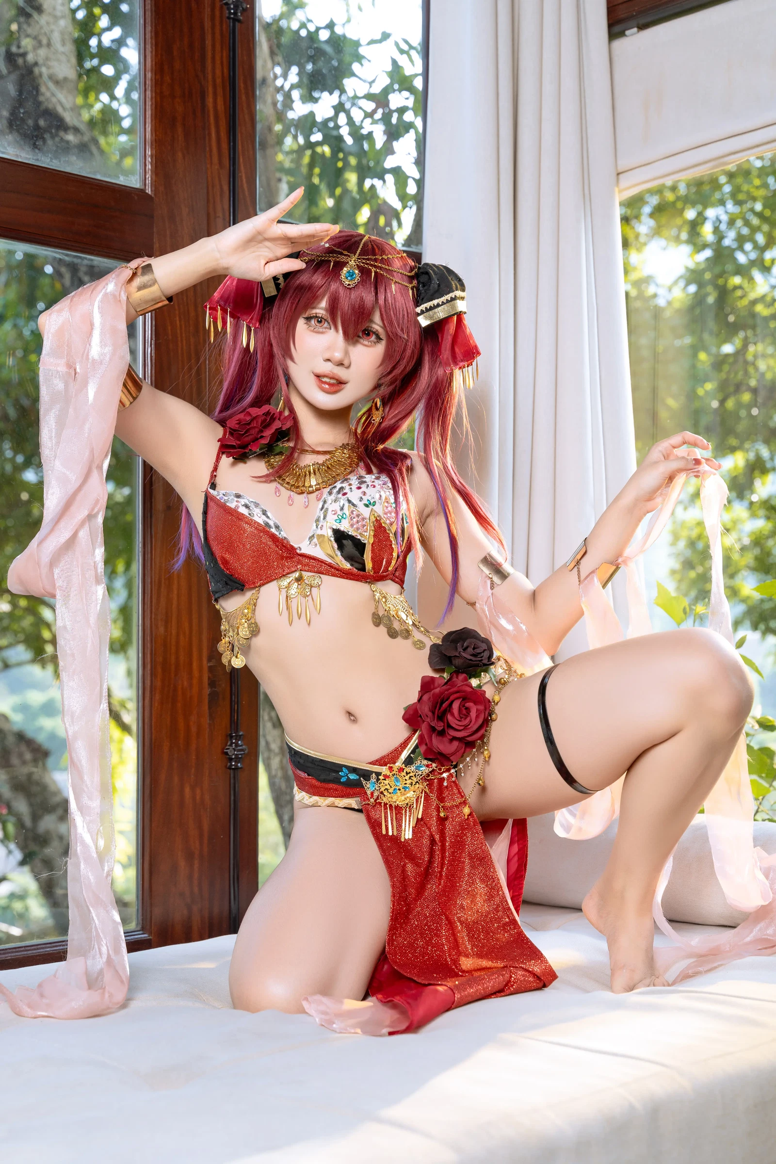 PoppaChan 2025.08.22 Marine Houshou 宝钟玛琳 - 在线看可下载原图