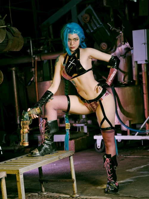 ZinieQ 2025.09.09 Jinx Arcane 金克丝 - 在线看可下载原图
