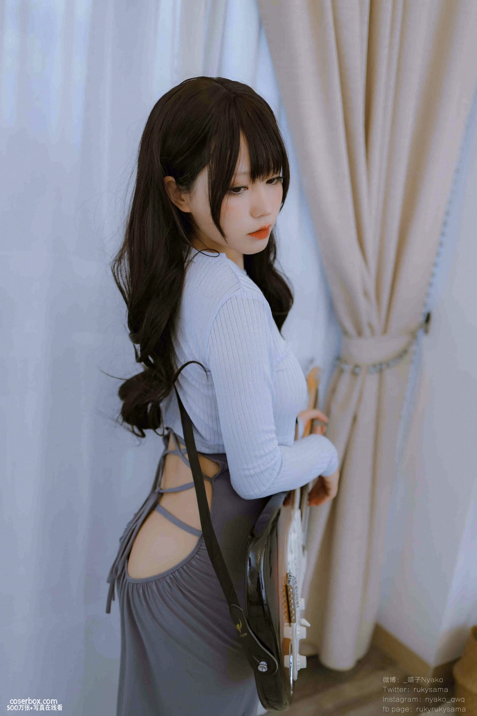 Nyako喵子 2025.10.04 吉他妹妹 连衣裙 - 在线看可下载原图