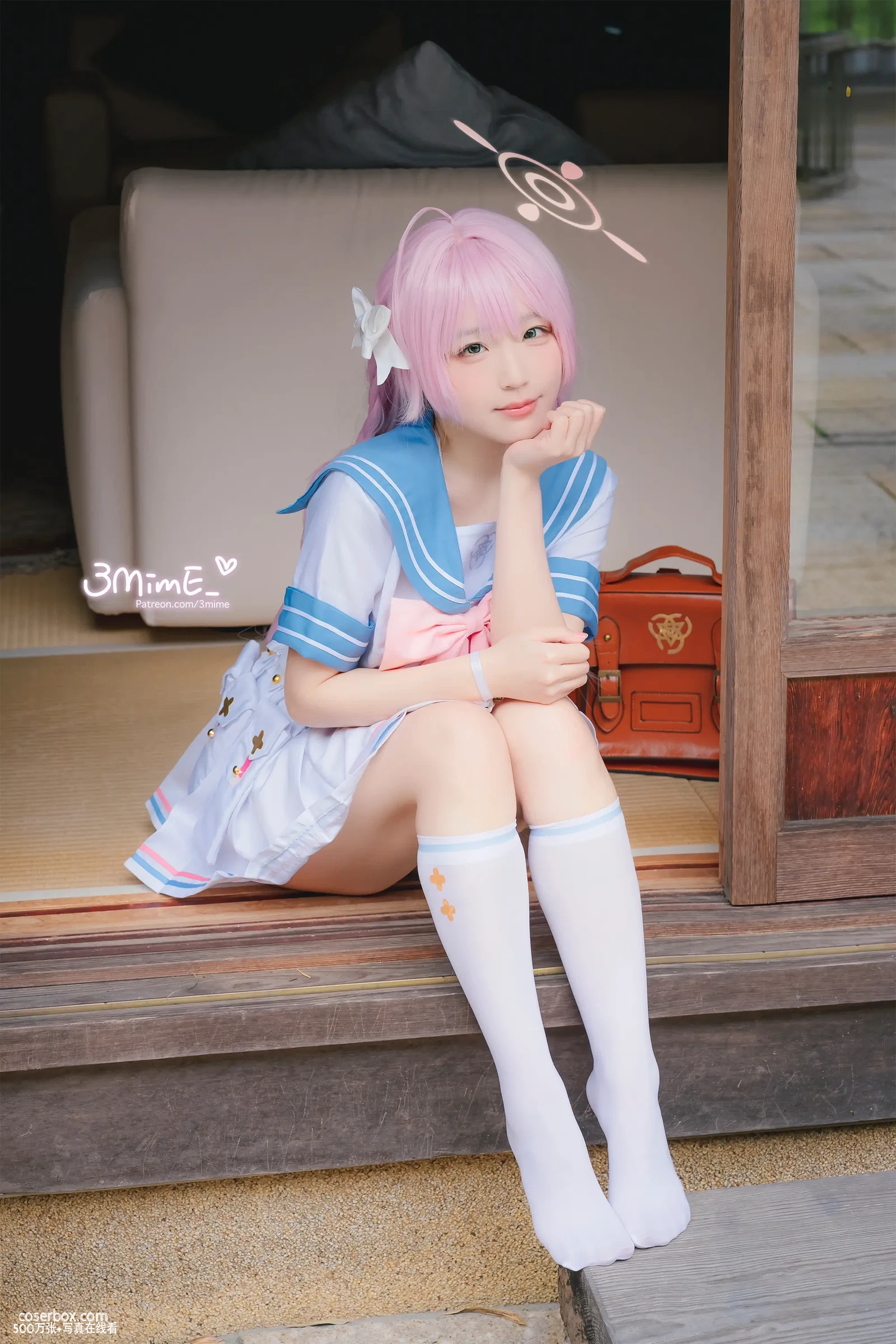 3mime 2025.10.13 Patreon Hanako 蔚蓝档案 花子 - 在线看可下载原图
