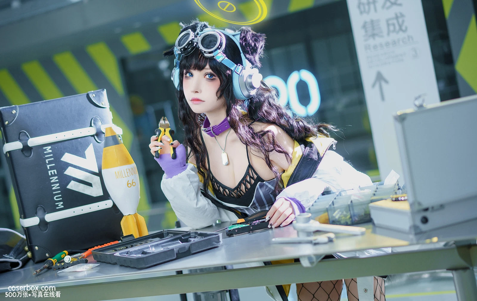 一千只猫薄禾 2025.11.04 蔚蓝档案 猫冢响 - 在线看可下载原图