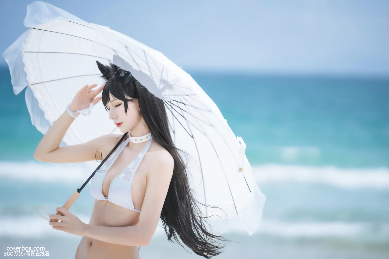 masaki雅祈 2025.11.24 碧蓝航线 爱宕 泳装 - 在线看可下载原图