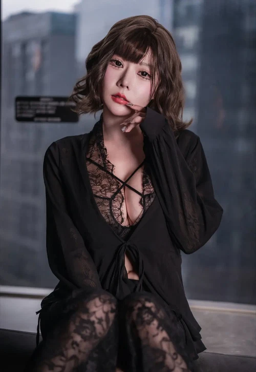 香草喵露露 2025.12.03 摄影会返图 黑丝甜美御姐 - 在线看可下载原图