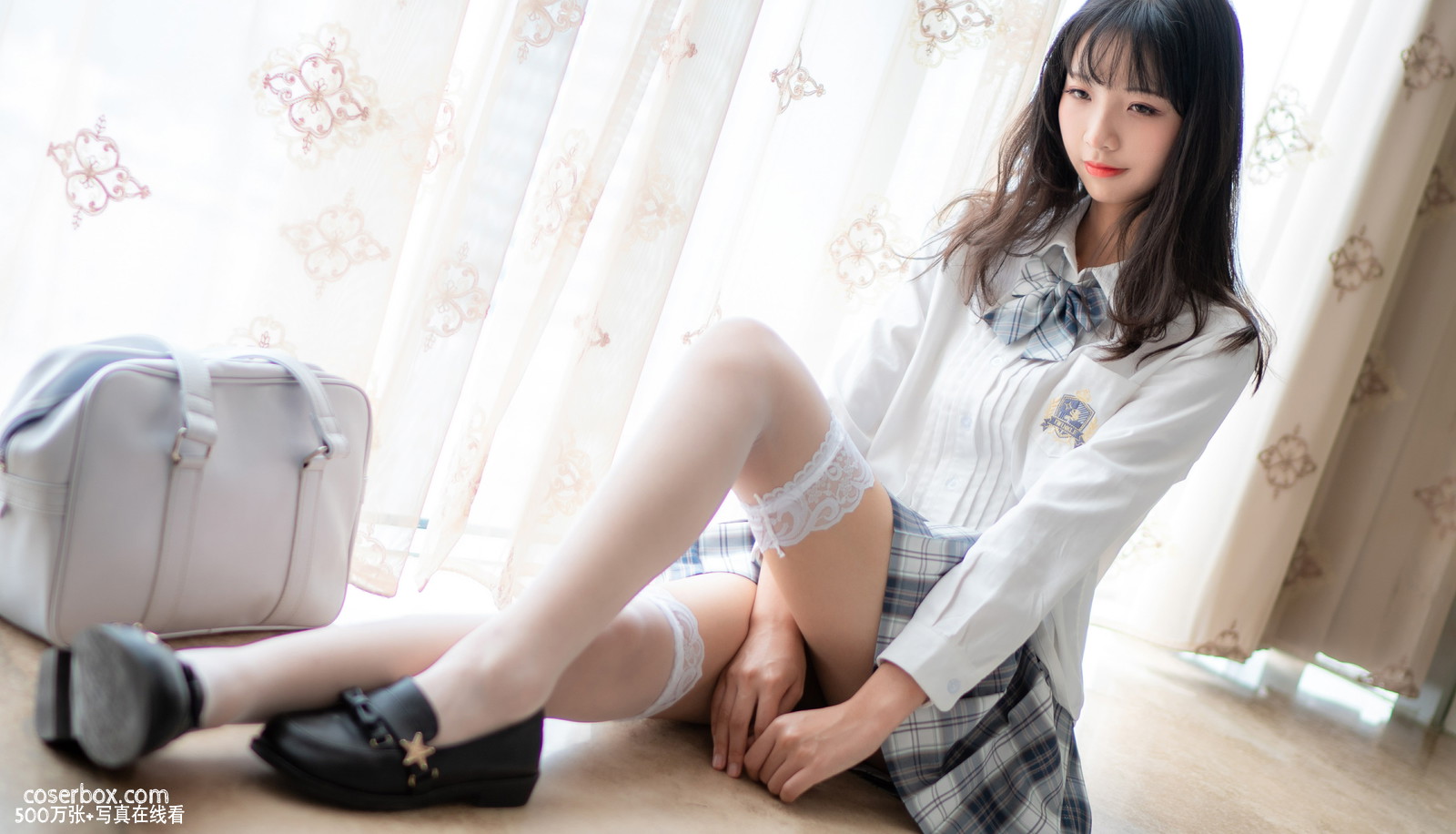 西瓜少女 NO.021 JK格子裙 - 在线看可下载原图