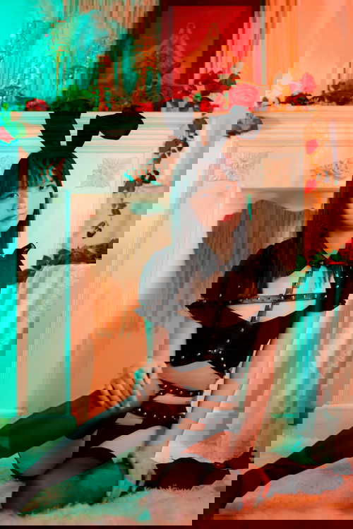 西瓜少女 NO.020 玫瑰兔子 - 在线看可下载原图