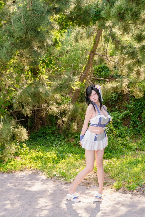 黏黏团子兔 2025.12.27 2025泳装限定作 海边假日 蒂法 - 在线看可下载原图