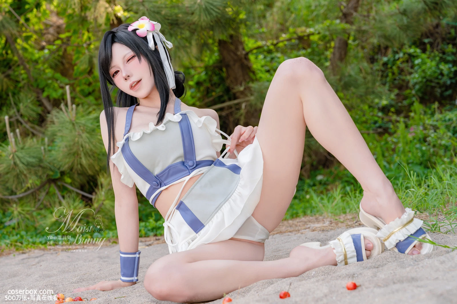 黏黏团子兔 2025.12.27 2025泳装限定作 海边假日 蒂法 - 在线看可下载原图