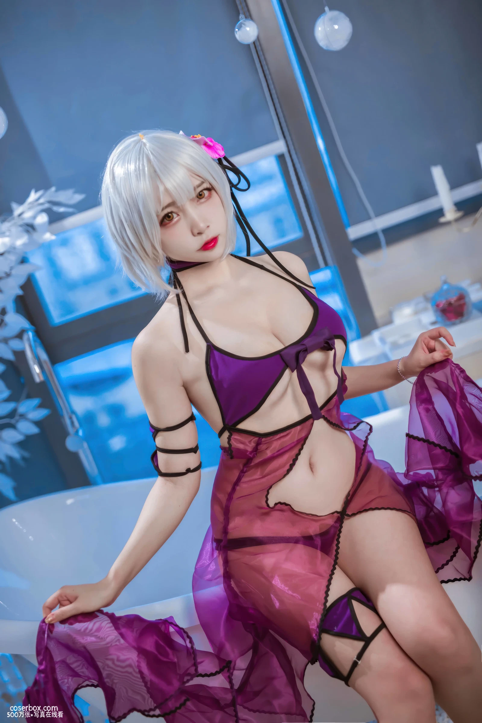 二佐Nisa 2025.12.31 FATE-黑贞水着 - 在线看可下载原图