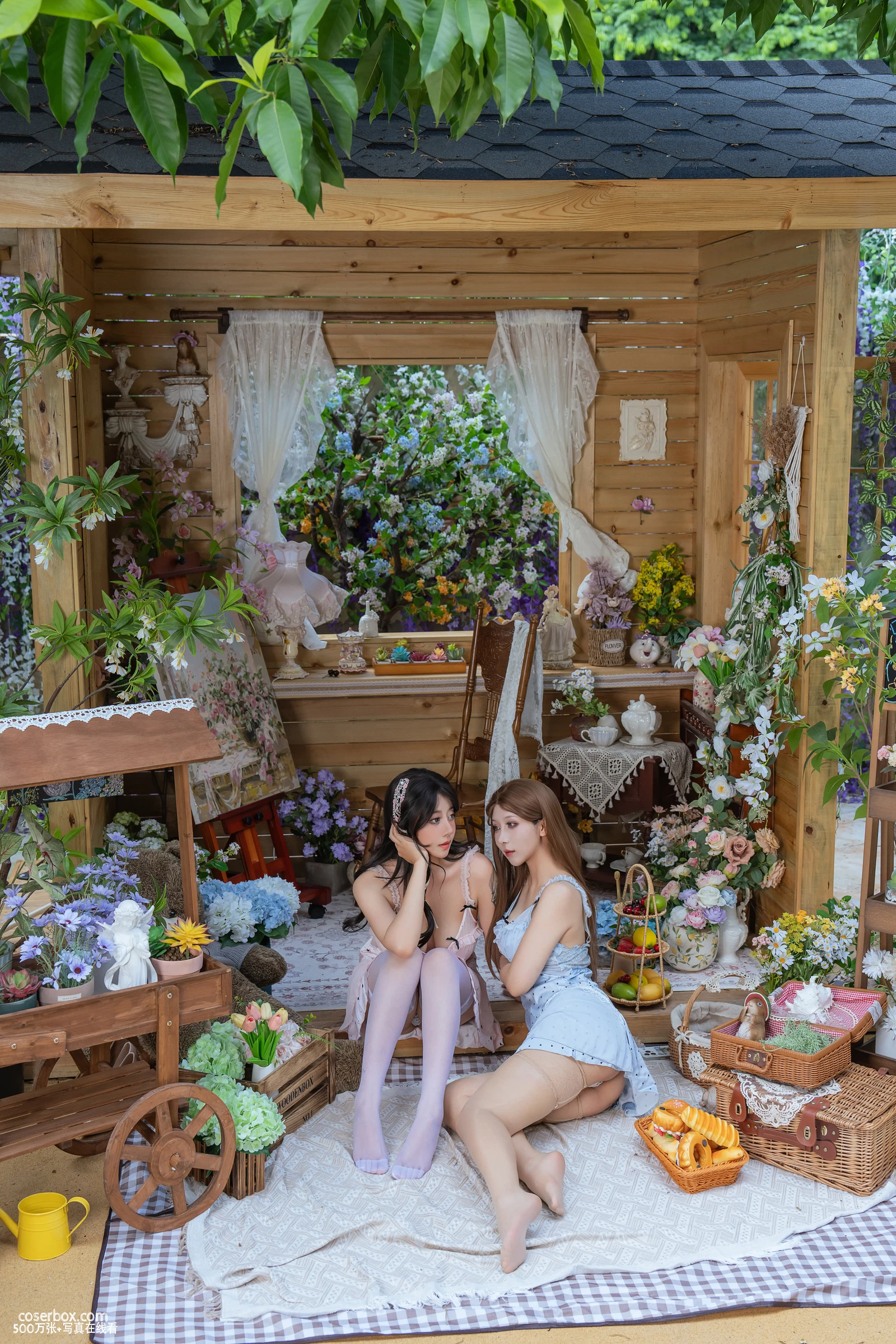 奈汐酱 2025.12.30 &奶桃桃 - 花眠 - 在线看可下载原图